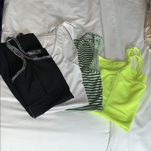 Bundle of workout tops